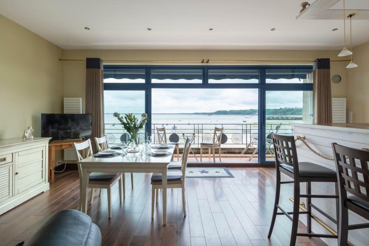La Bisquine - Appt Pour 4 Avec Vue Mer Cancale Exterior photo